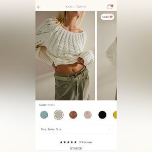 Free people sandre pullover